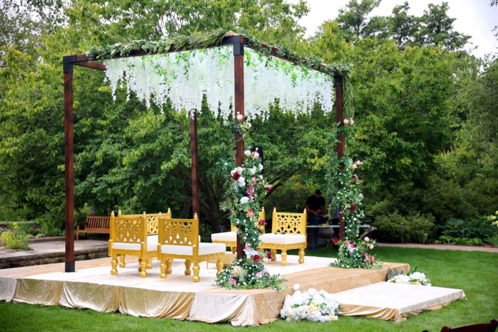South Asian Wedding Stage