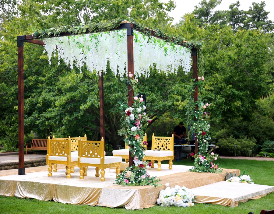 Outdoor Mandap Ceremony